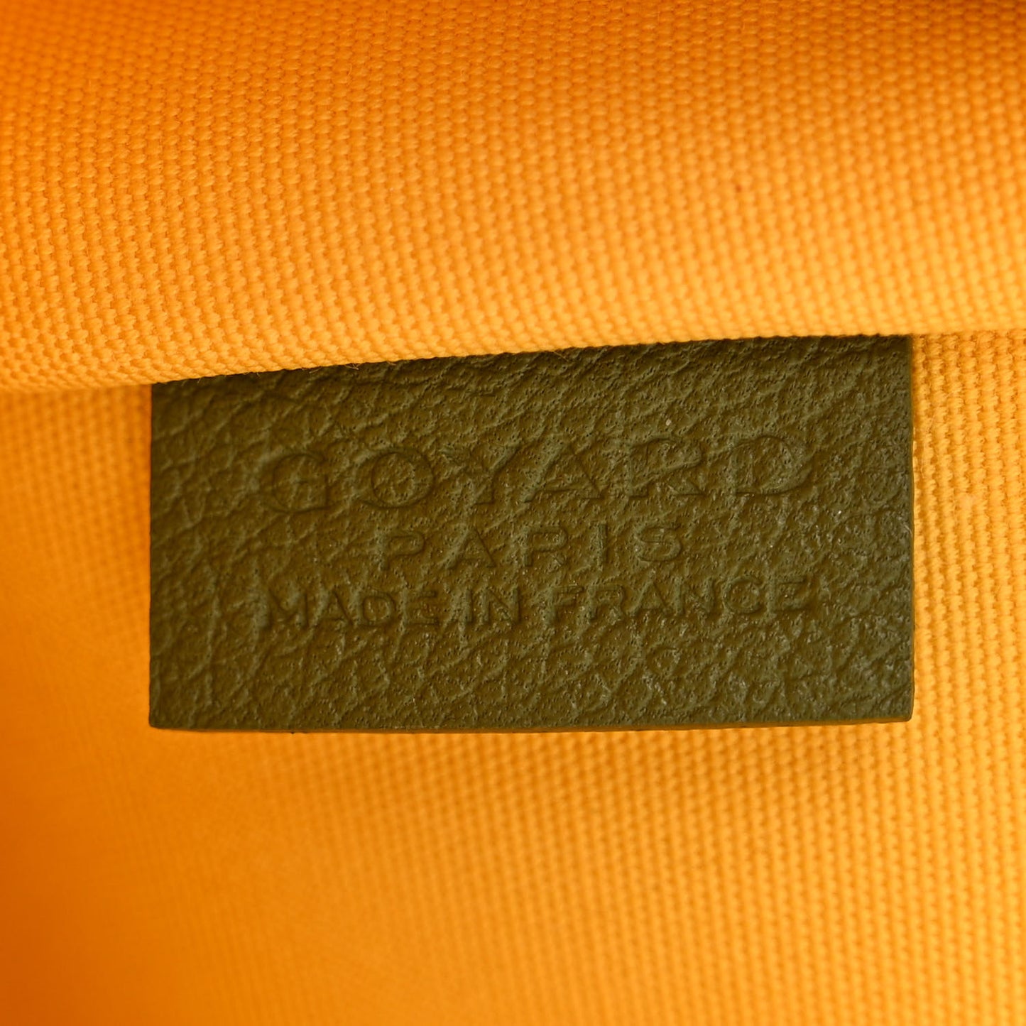Goyardine Villette MM Tote Khaki