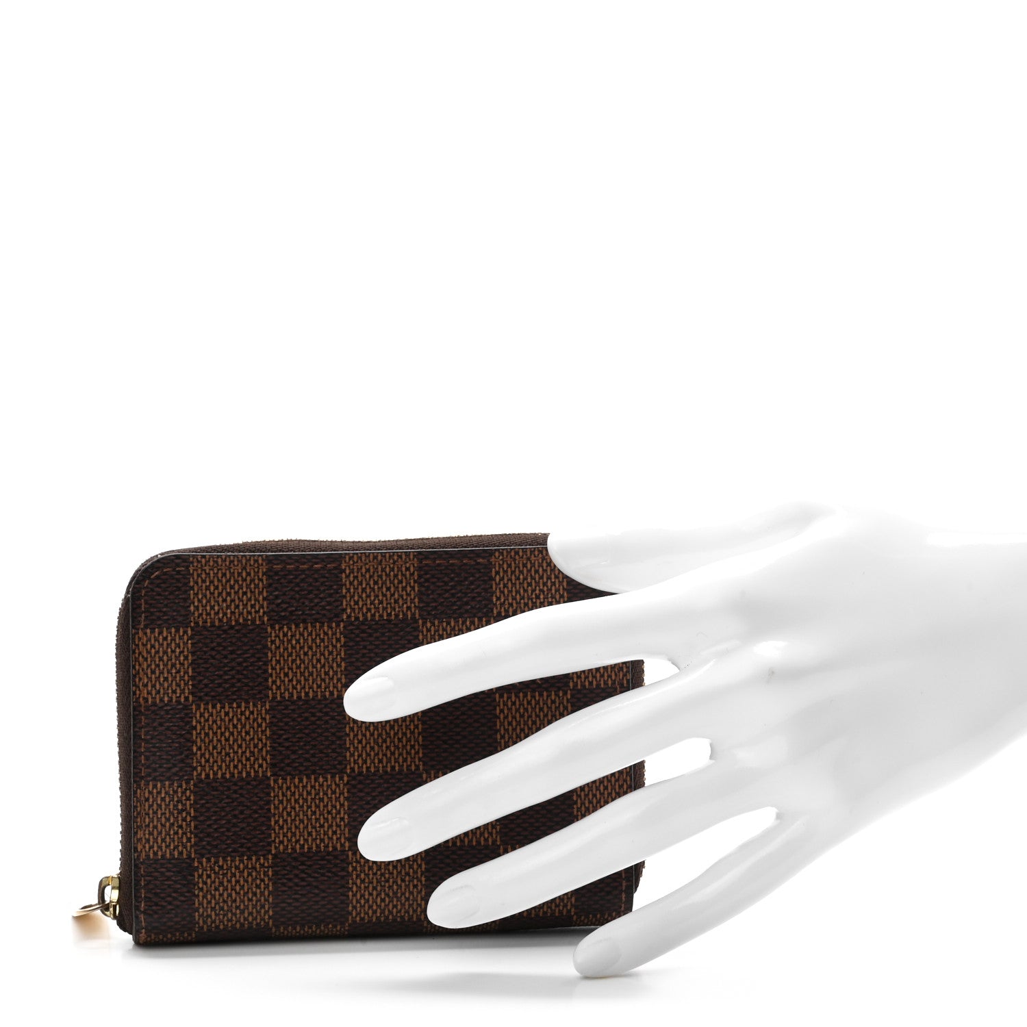 Louis Vuitton Damier Ebene Zippy Coin Purse 2 of 7