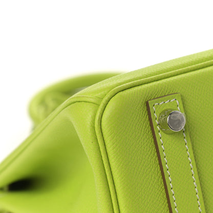 Hermes Epsom Candy Birkin 30 Kiwi Lichen 9 of 15