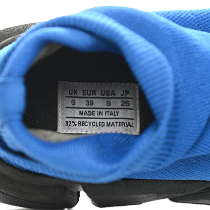 Balenciaga Neoprene Knit Logo Womens Speed Sneakers 39 Blue 7 of 11