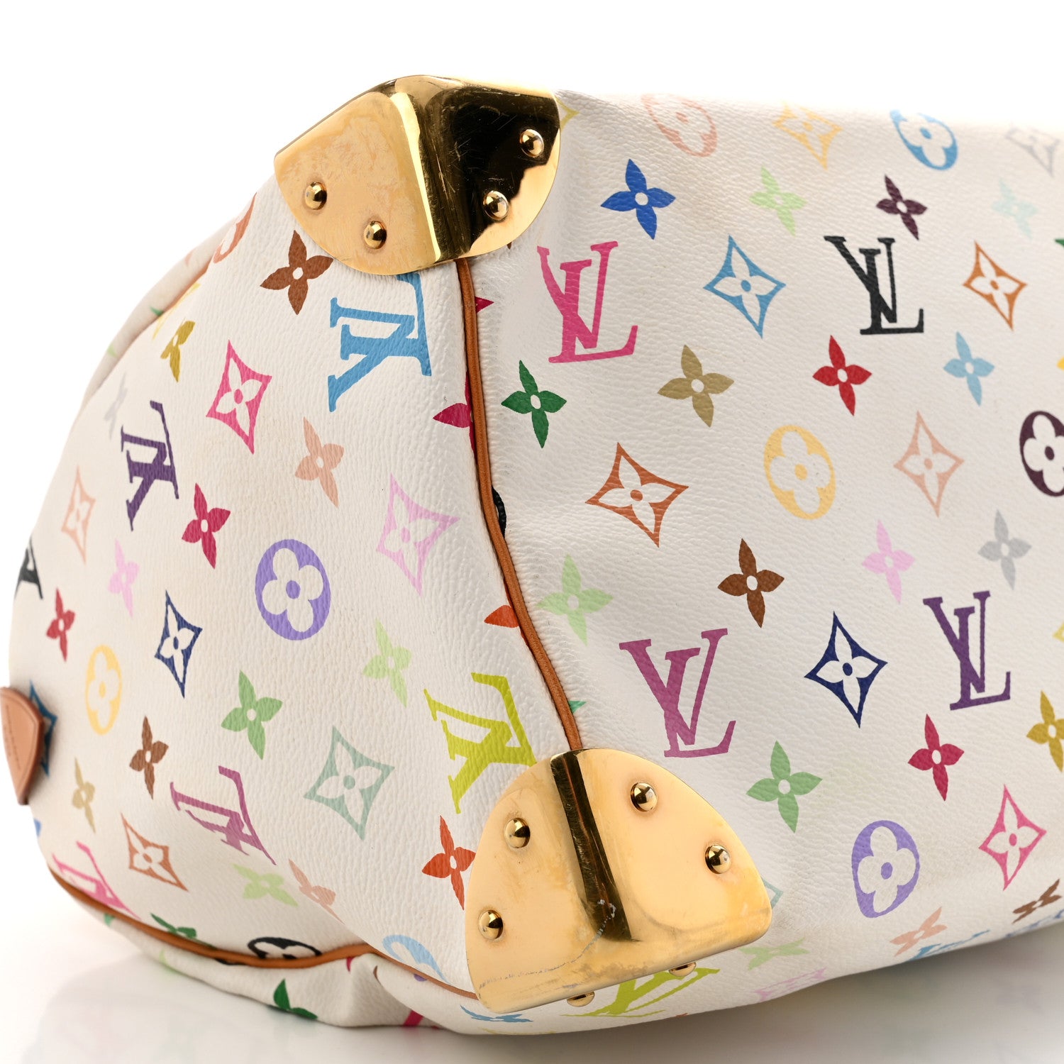 Louis Vuitton Monogram Multicolor Speedy 30 White 8 of 14
