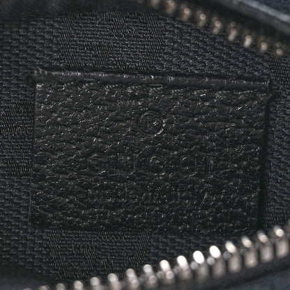 Gucci GG Monogram Double Pocket Belt Bag Black 7 of 13