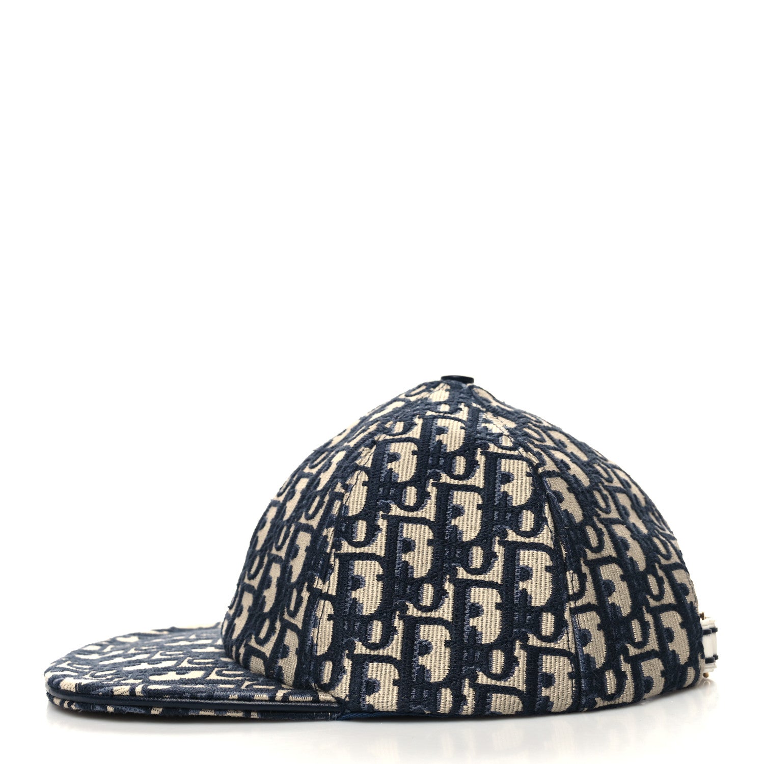 Christian Dior Oblique Baseball Cap 57 Blue 5 of 7