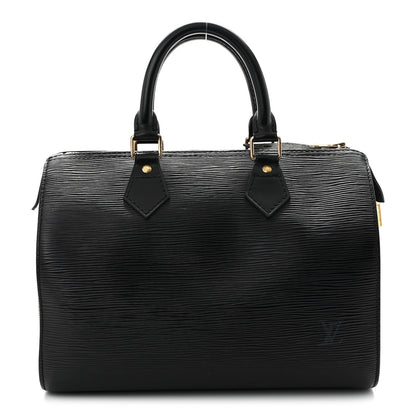 Louis Vuitton Epi Speedy 25 Black 1 of 10