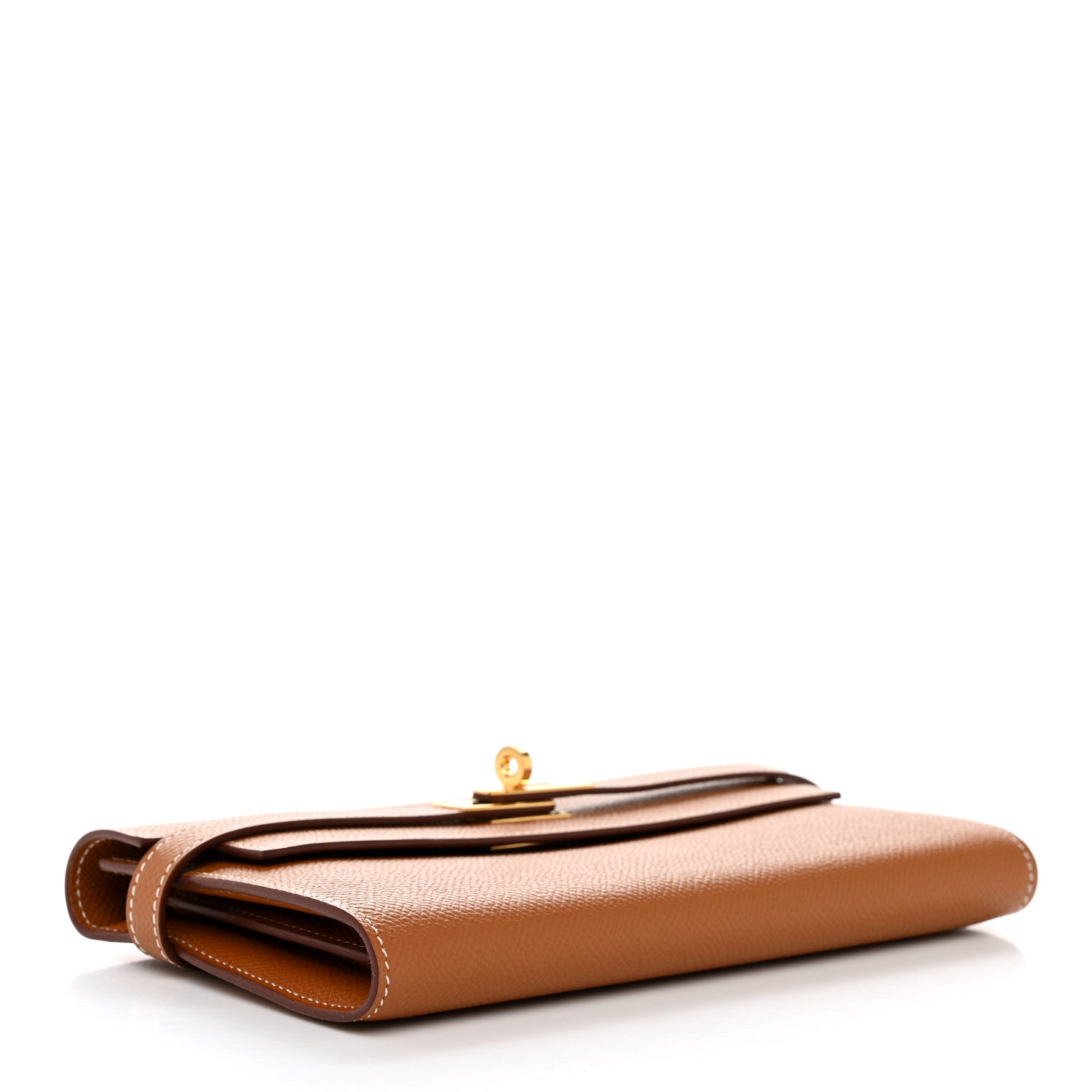 Hermes Epsom Kelly Longue Wallet Gold 4 of 9