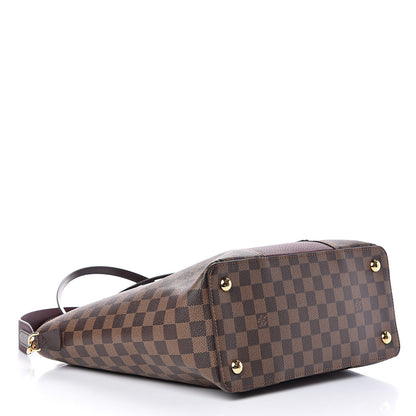 Louis Vuitton Damier Ebene Taurillon Jersey Bordeaux 4 of 11