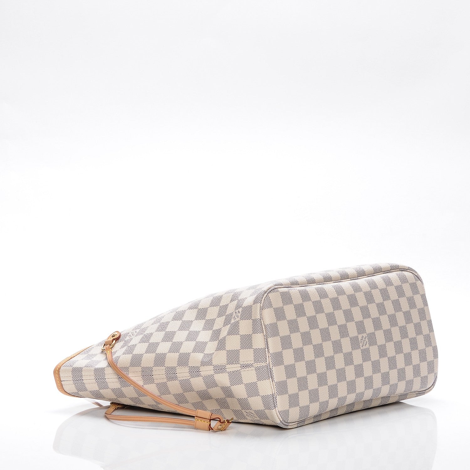 Louis Vuitton Damier Azur Neo Neverfull MM Rose Ballerine 4 of 6