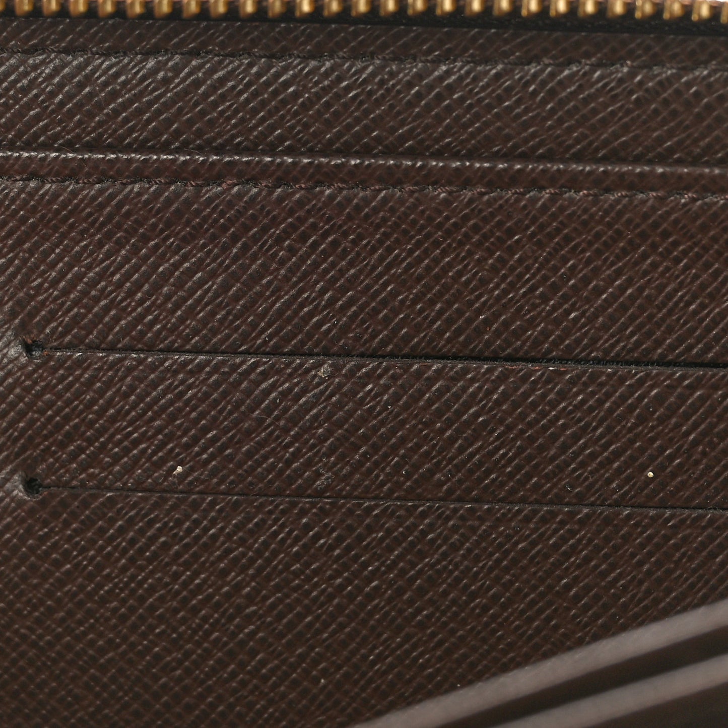 Damier Ebene Zippy Wallet