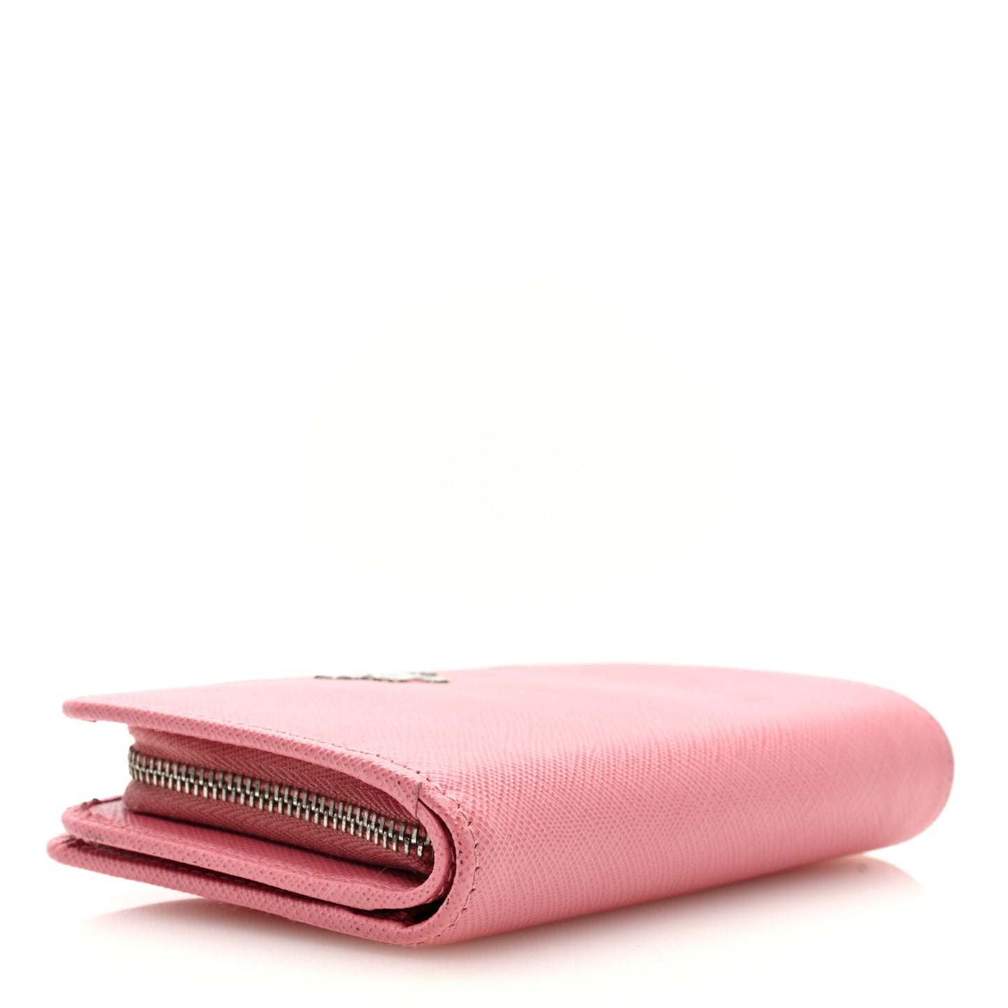 Saffiano Metal Compact Wallet Peonia Petalo