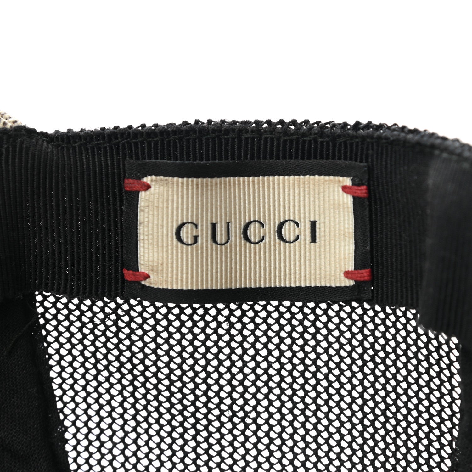 Gucci GG Supreme Monogram Kingsnake Baseball Hat S Beige Multicolor 8 of 12