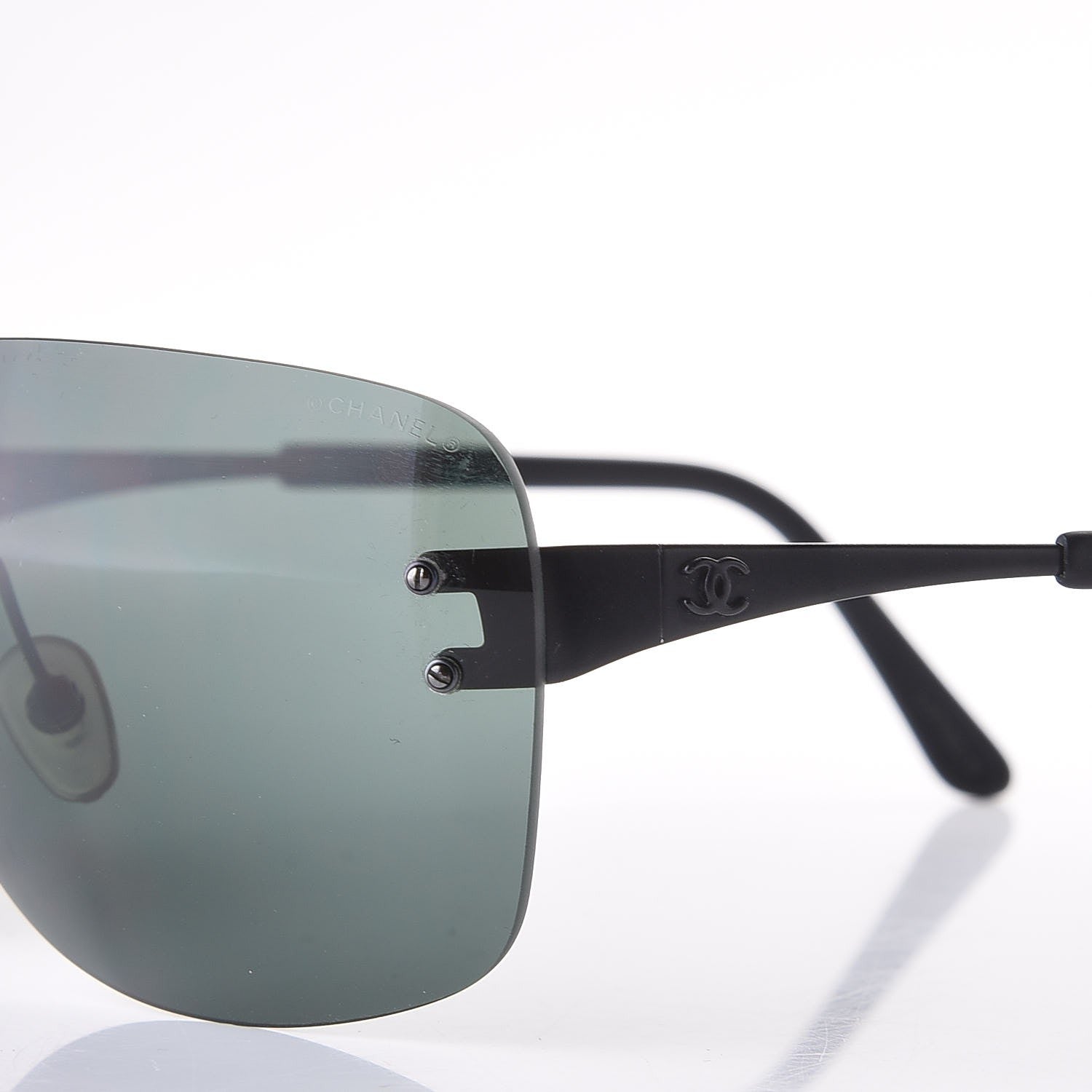 Chanel CC Sunglasses 4006 Black 5 of 8