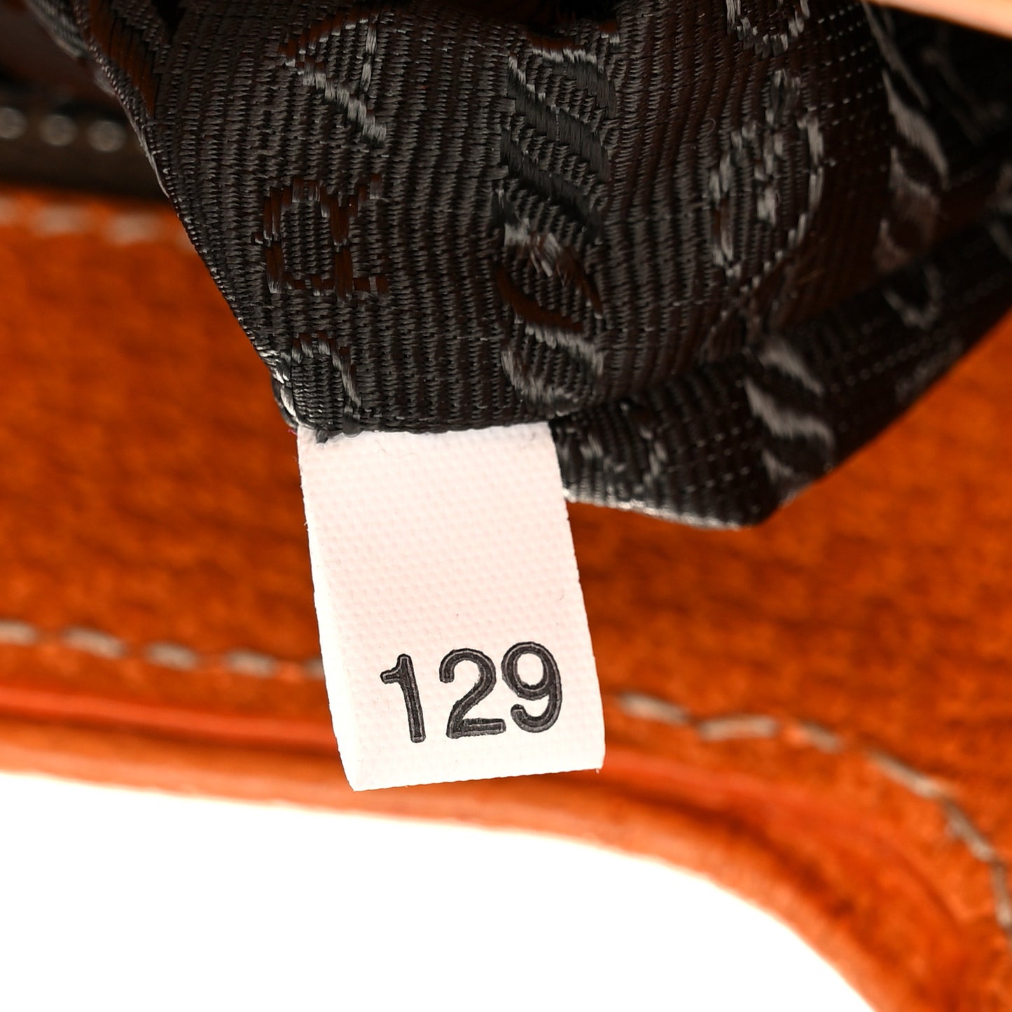 Canapa Cinghiale Shoulder Bag Ebano Orange