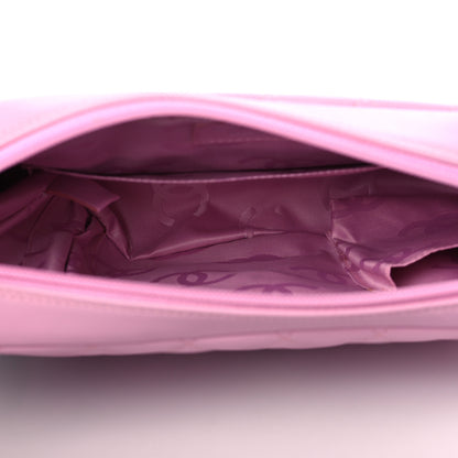 Chanel Calfskin Quilted Cambon Camera Case Pink Black 5 of 12