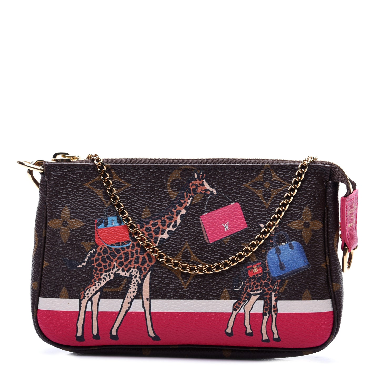 Monogram 2017 Christmas Animation Mini Pochette Accessories