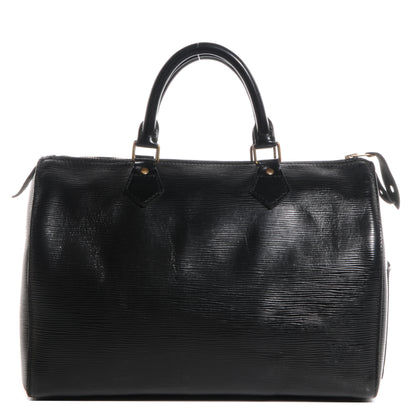 Louis Vuitton Epi Speedy 30 Black 1 of 9