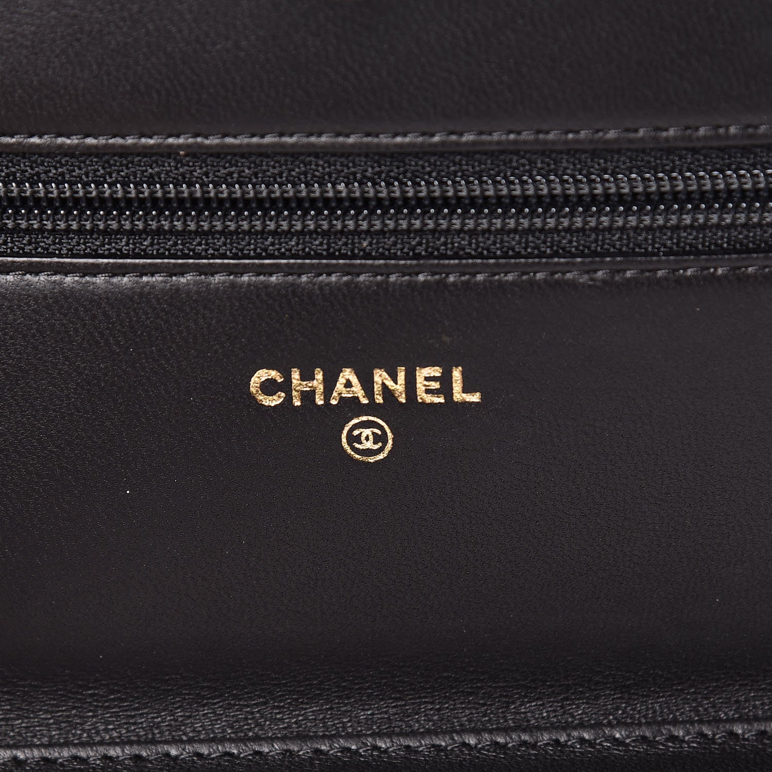 Chanel Lambskin Quilted Boy Wallet On Chain WOC Black 6 of 16