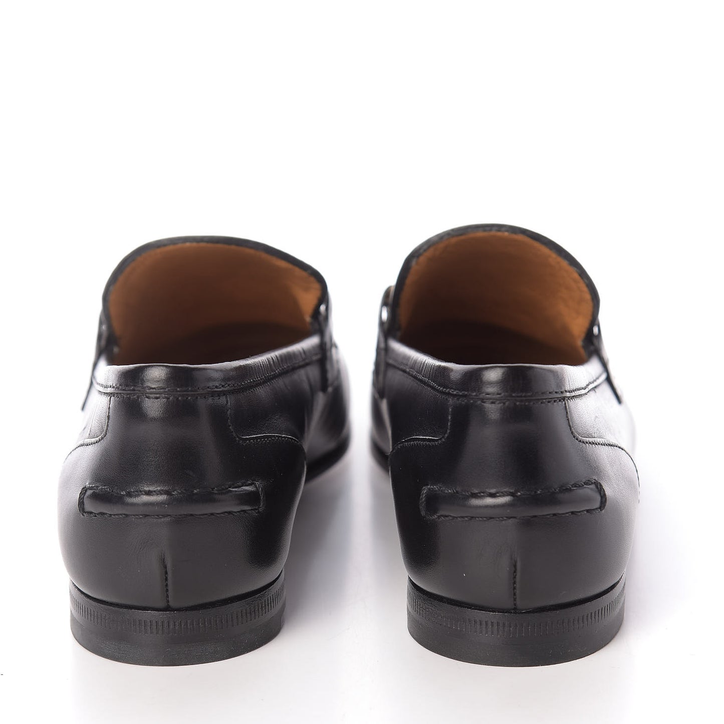 Calfskin Womens Jordaan Loafers 34 Black