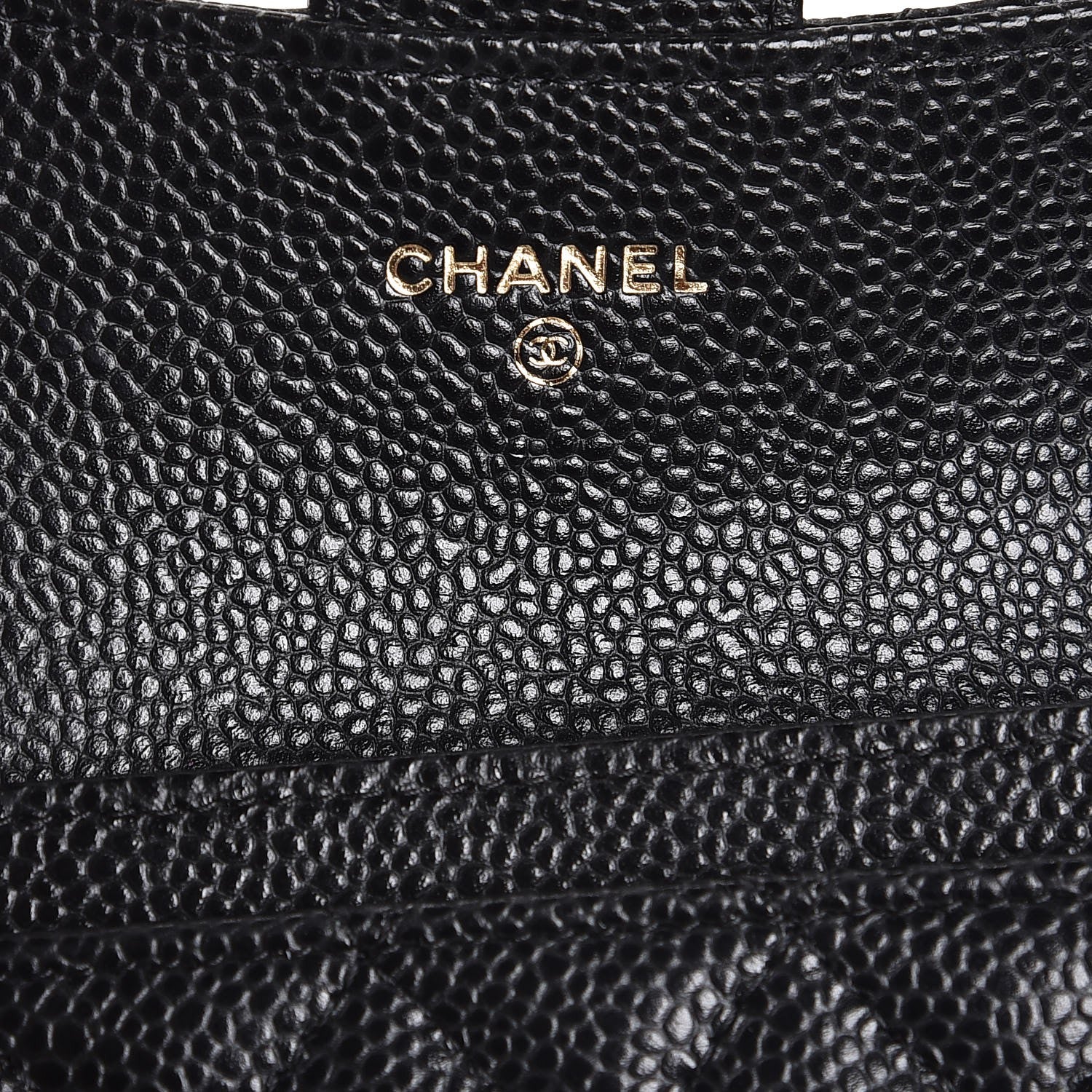 Chanel Caviar Quilted Flap Card Holder Black 6 of 9
