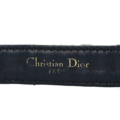 Christian Dior Jacquard Oblique 20mm Saddle Belt 75 30 Blue 5 of 6