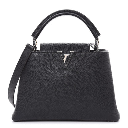Louis Vuitton Taurillon Capucines BB Black 1 of 10