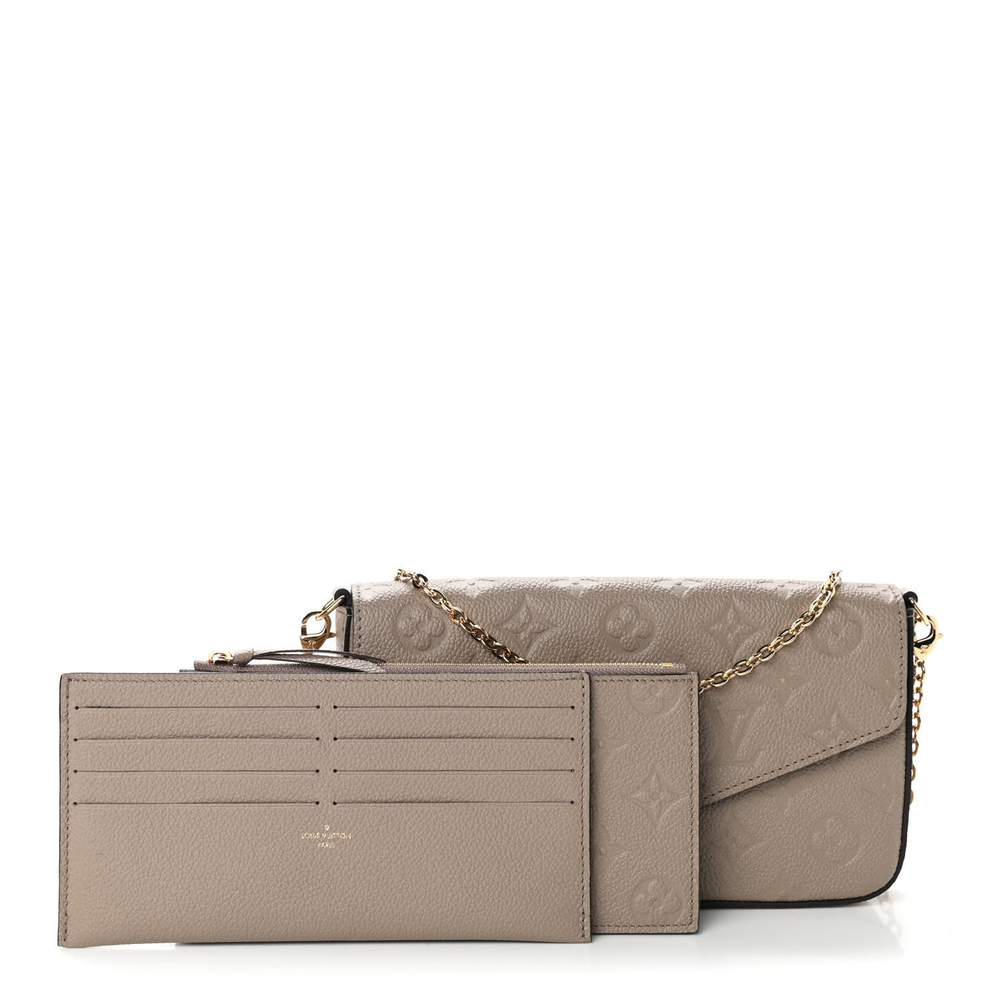 Empreinte Pochette Felicie Chain Wallet Tourterelle