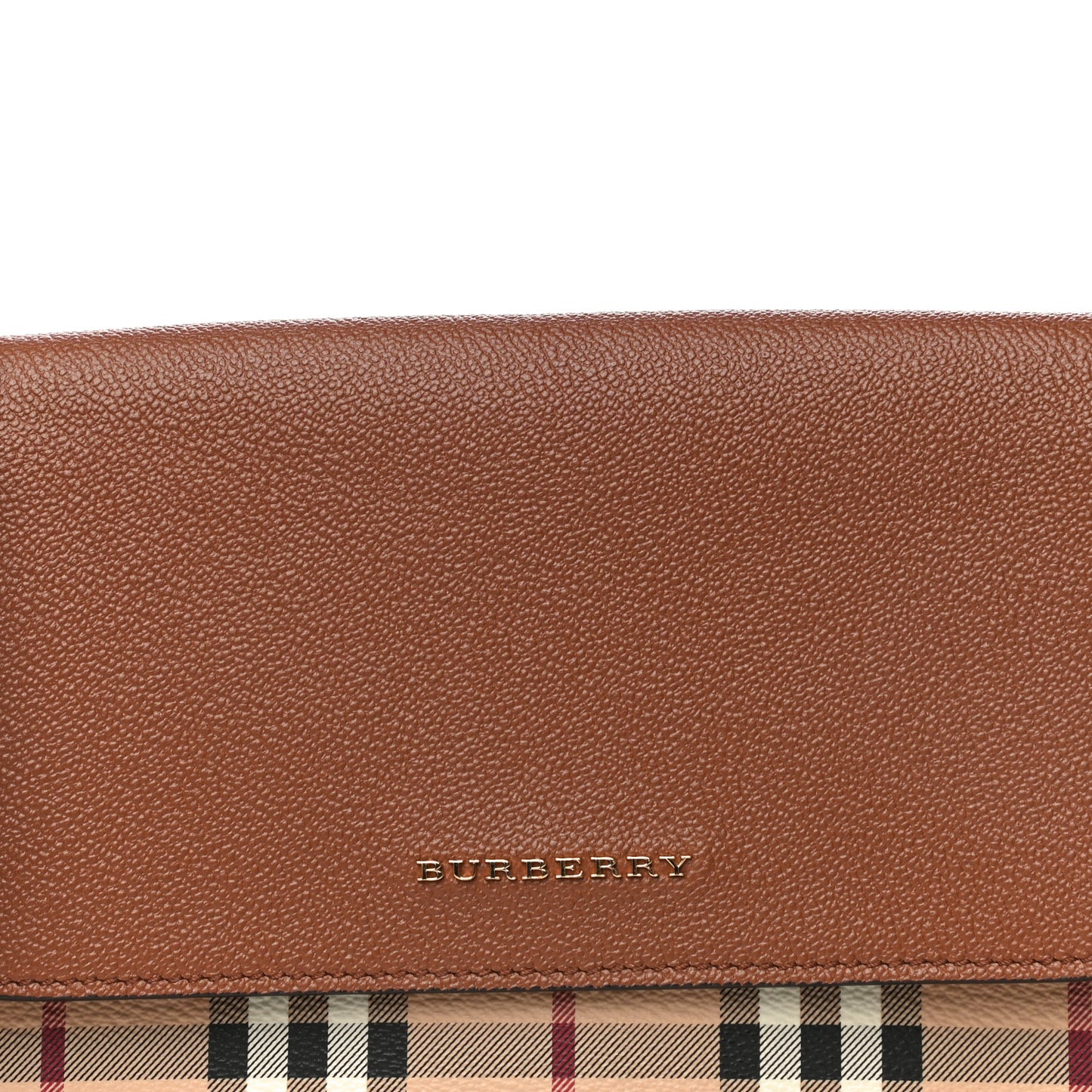 Haymarket Check Small Loxley Crossbody Bright Toffee