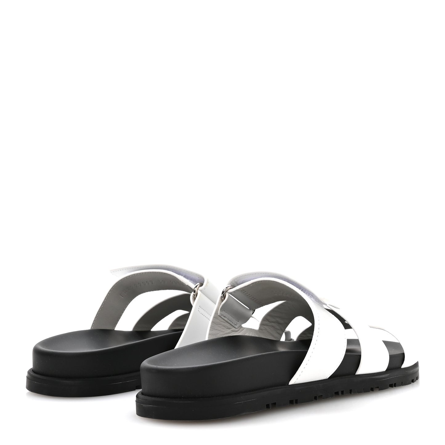 Calfskin Womens Chypre Sandals 39 White