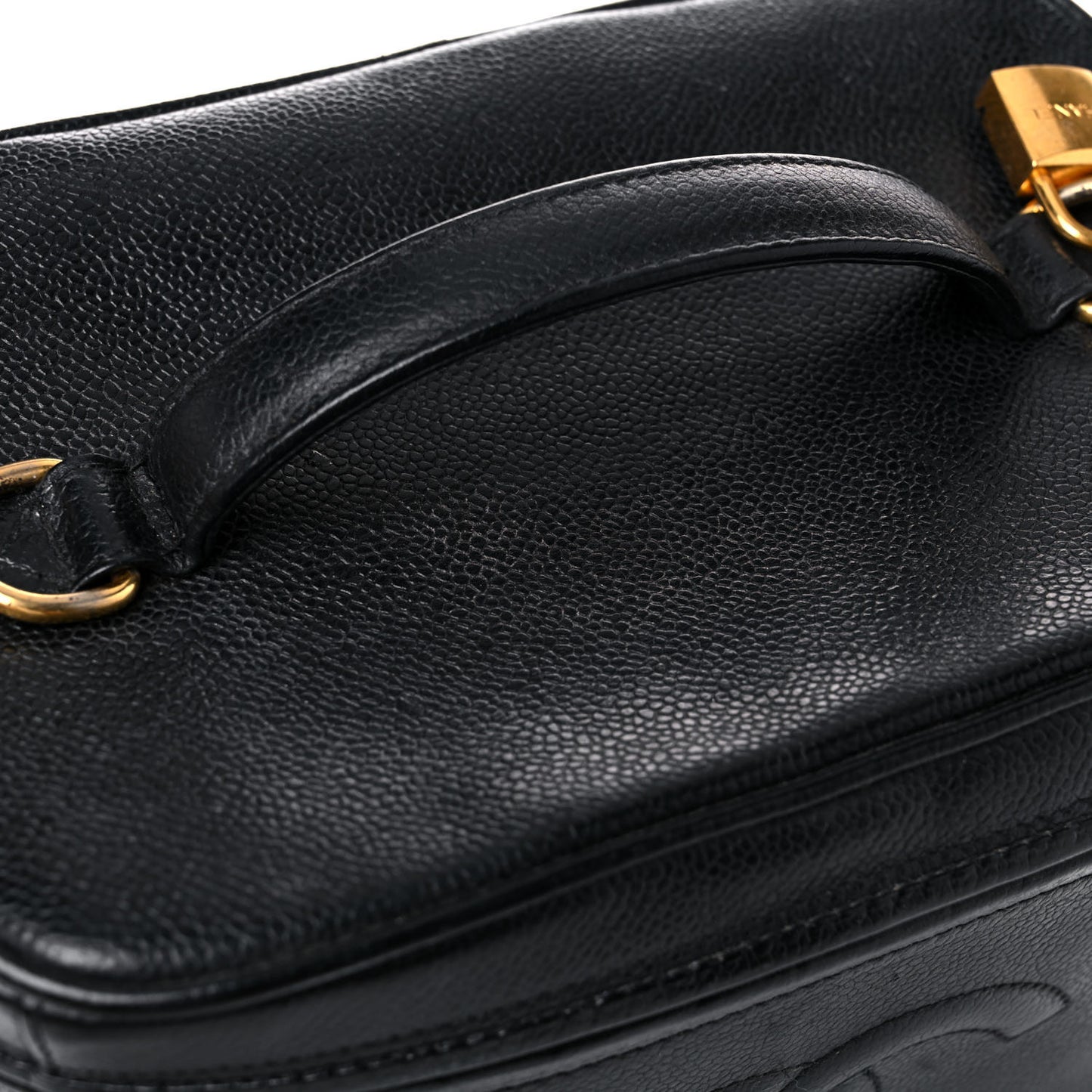Caviar CC Vanity Train Case Black