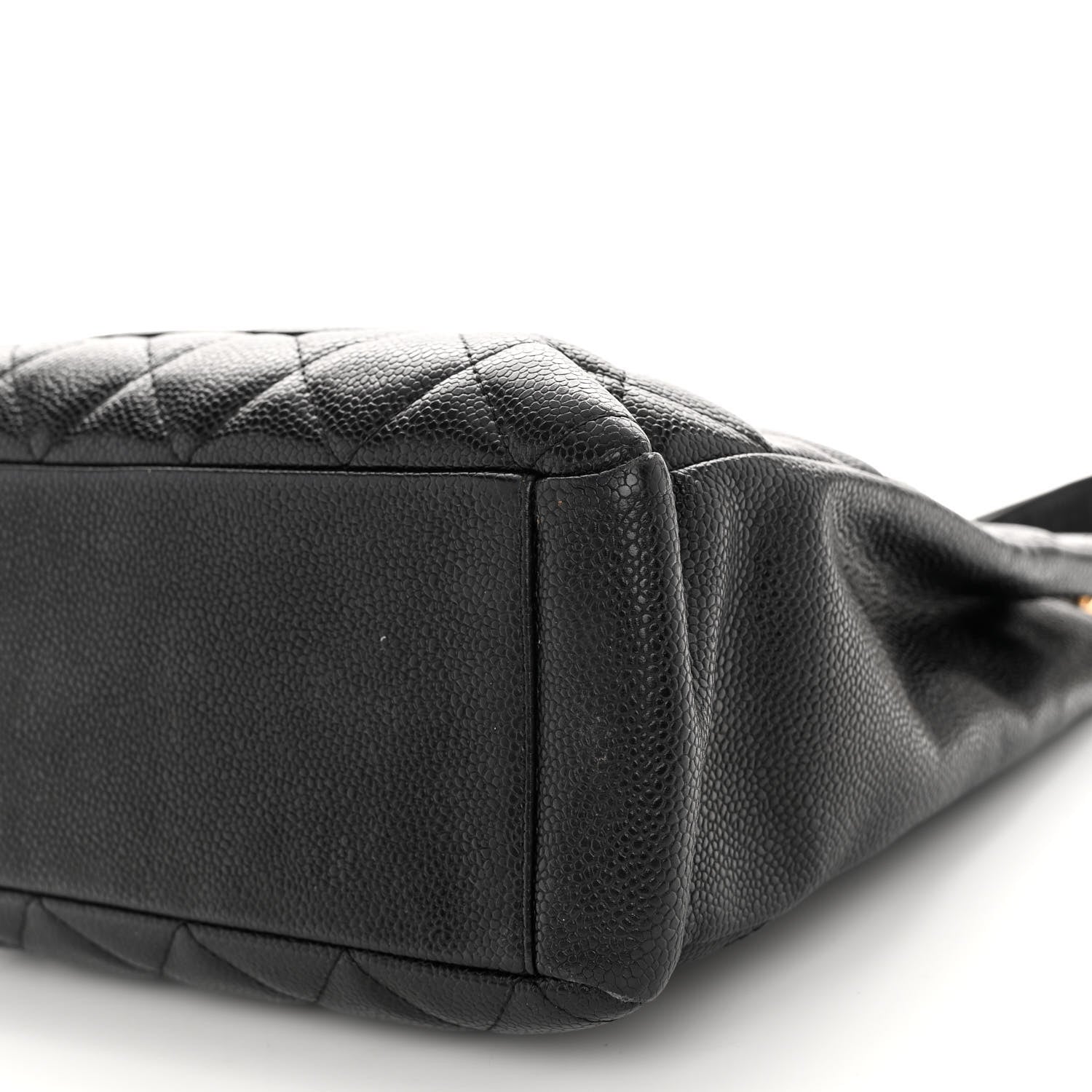 Chanel Caviar Quilted Petit Shopping Tote PST Black 10 of 11