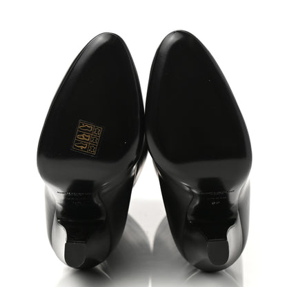 Saint Laurent Vanity Softy Calfskin 68 Tube 110 Boots 39 Black 5 of 7