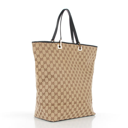 Gucci Monogram Large Bucket Tote Dark Brown 3 of 7