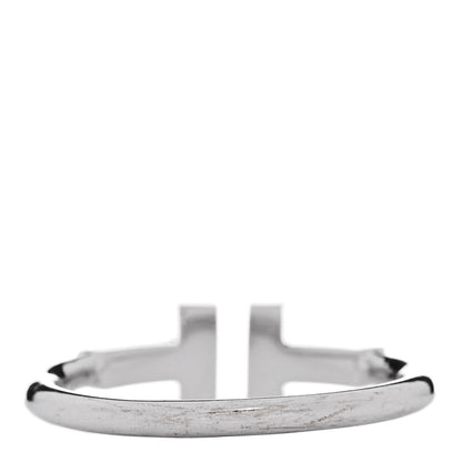 Tiffany 18K White Gold T Wire Ring 52 6 3 of 4