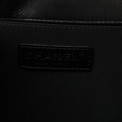 Chanel Lambskin Quilted Medium Boy Flap Black 6 of 10