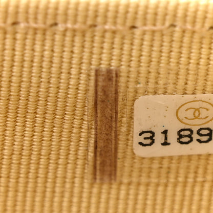 Chanel Lambskin Quilted Chanel 19 Flap Card Holder Yellow 8 of 9