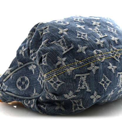 Louis Vuitton Monogram Denim Pleaty Blue 10 of 10
