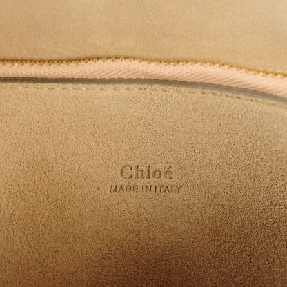 Chloe Suede Calfskin Medium Faye Shoulder Bag Black 6 of 8