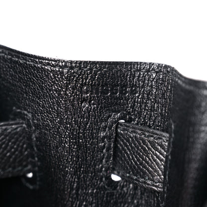 Hermes Epsom Kelly Sellier 32 Black 7 of 9