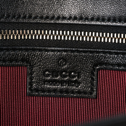 Gucci Lambskin Matelasse Large GG Marmont Shoulder Bag Black 6 of 10