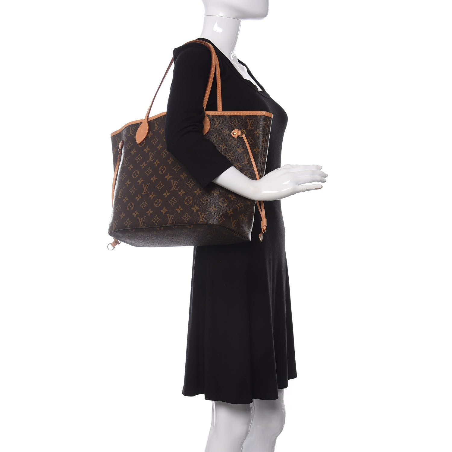 Louis Vuitton Monogram Neo Neverfull MM 2 of 10