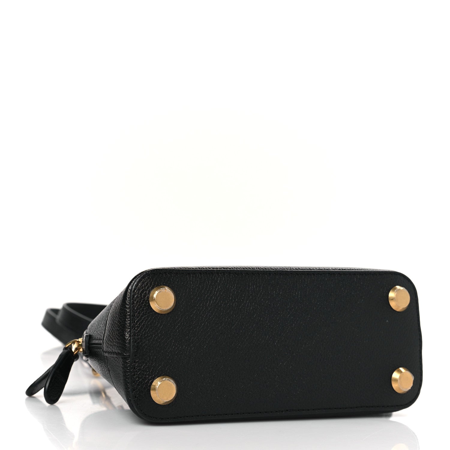 Balenciaga Grained Calfskin XXS Ville Top Handle Bag Black 4 of 9