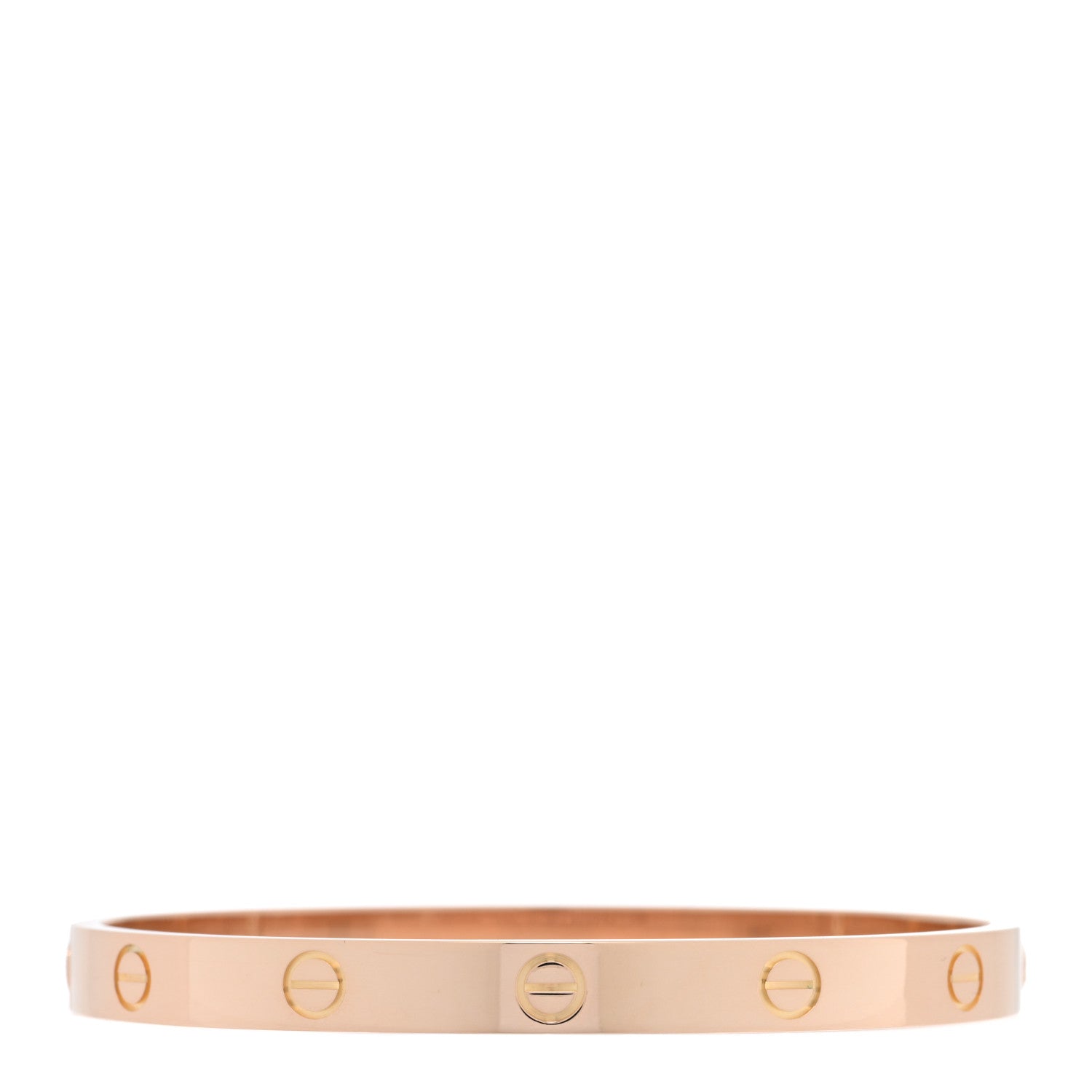Cartier 18K Pink Gold LOVE Bracelet 18 2 of 6