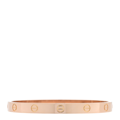 Cartier 18K Pink Gold LOVE Bracelet 18 2 of 6