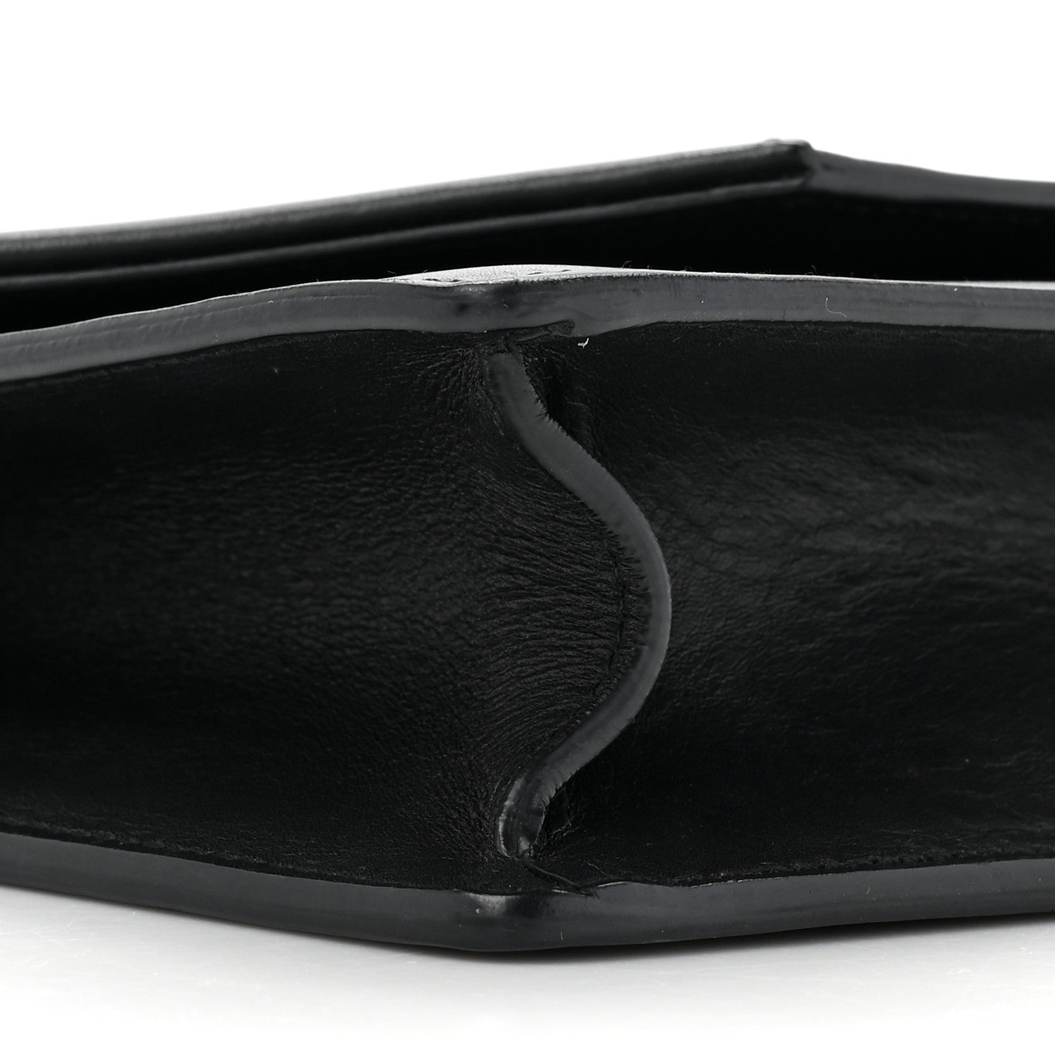 Saint Laurent Calfskin Classic Betty Clutch Black 10 of 13