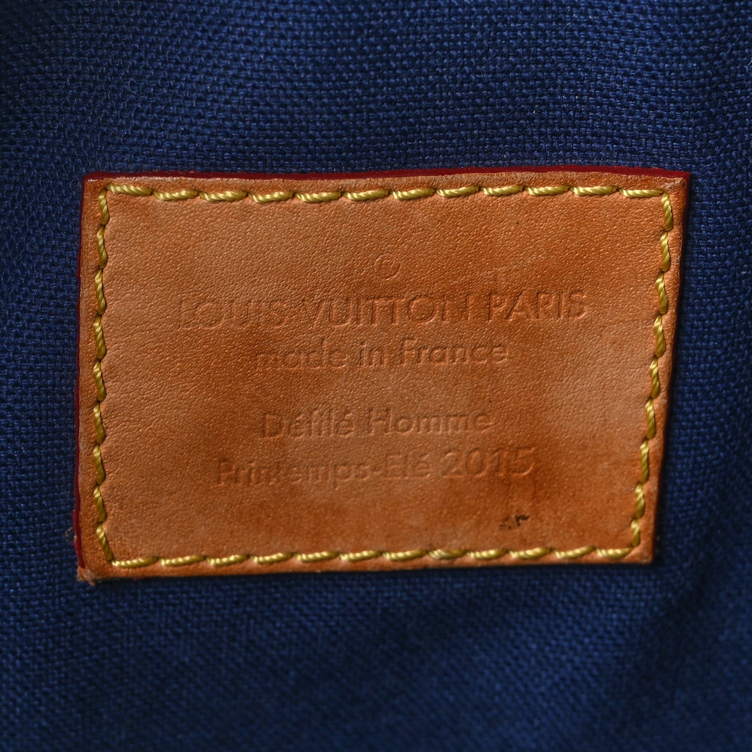 Louis Vuitton Monogram V Cabas Jour Blue 6 of 10