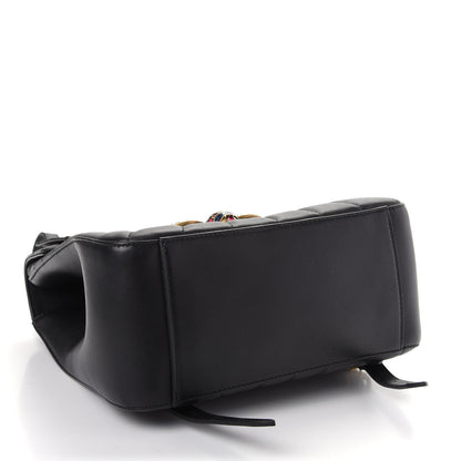 Gucci Calfskin Bamboo Trapuntata Queen Margaret Backpack Black 3 of 9