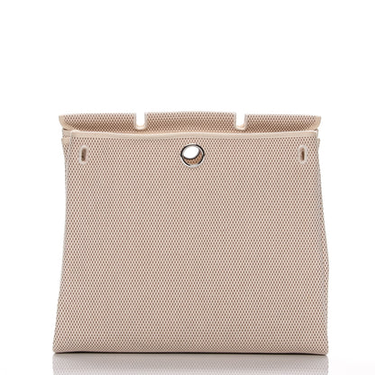 Hermes Toile Vache Calfskin Herbag 40 GM Natural 8 of 9