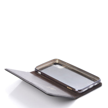 Louis Vuitton Monogram iPhone X Folio Case 3 of 11