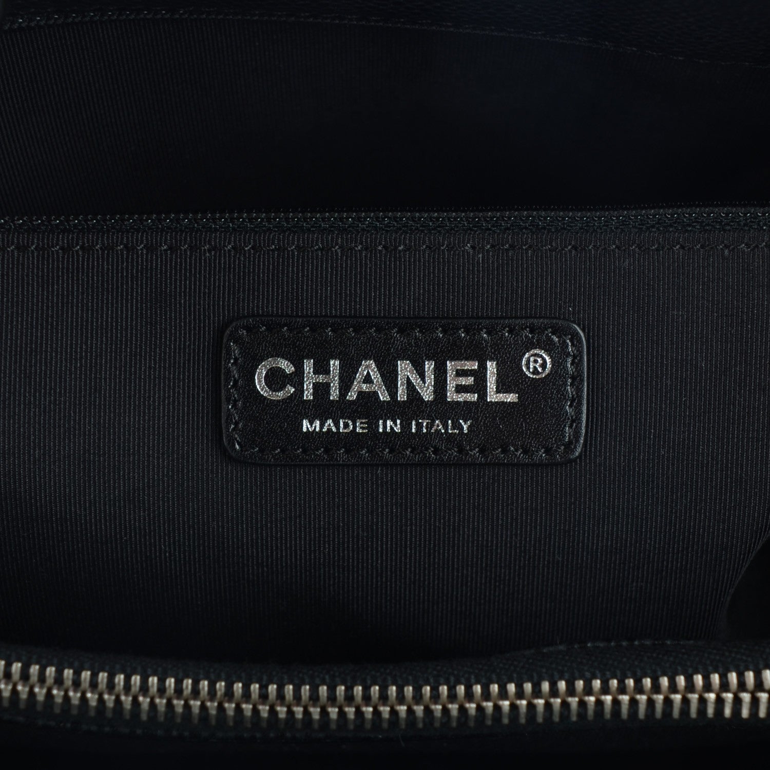 Chanel Caviar Quilted Grand Shopping Tote GST Black 6 of 7