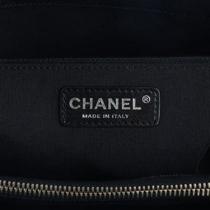 Chanel Caviar Quilted Grand Shopping Tote GST Black 6 of 7
