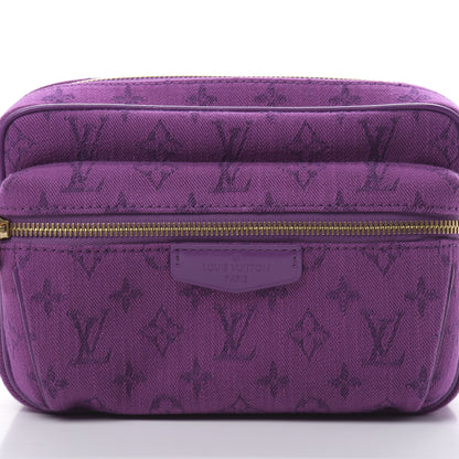 Louis Vuitton Denim Monogram Outdoor Bumbag Purple 8 of 10